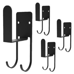 TORVA Non-Drilling Utility Wall Mounted Hooks – 4pcs