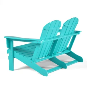 TORVA Double Adirondack Chair Turquoise 02