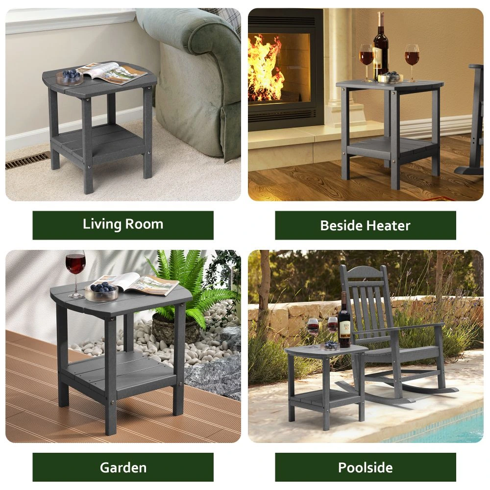TORVA HDPE Double Side Table