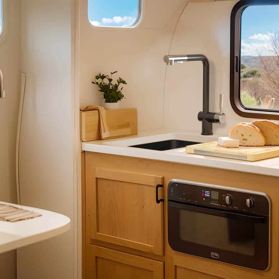 RV Sink for Van Conversion TORVA Kitchen and Outdoor